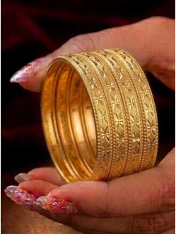 Gold Plated Bangles